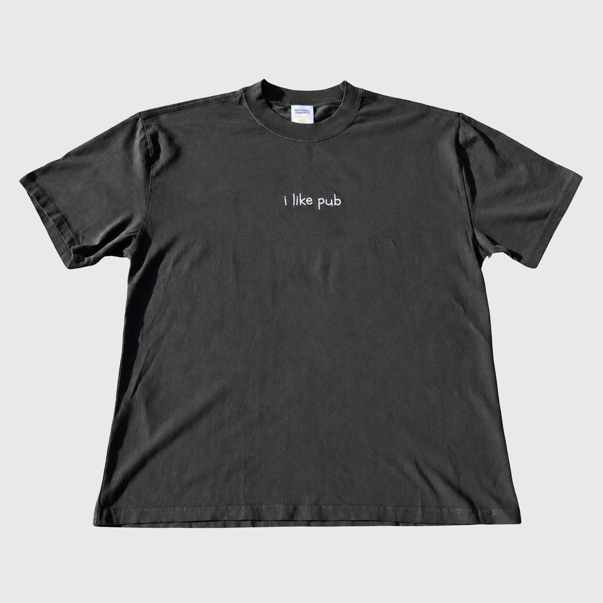 i like pub tee (black)