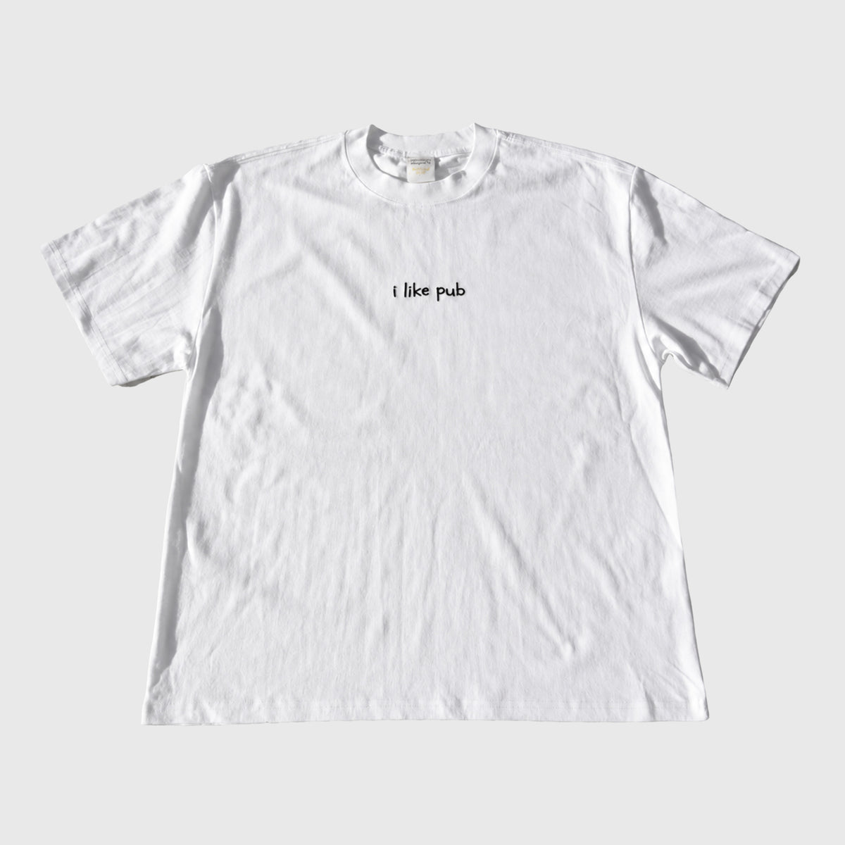 i like pub tee (white)