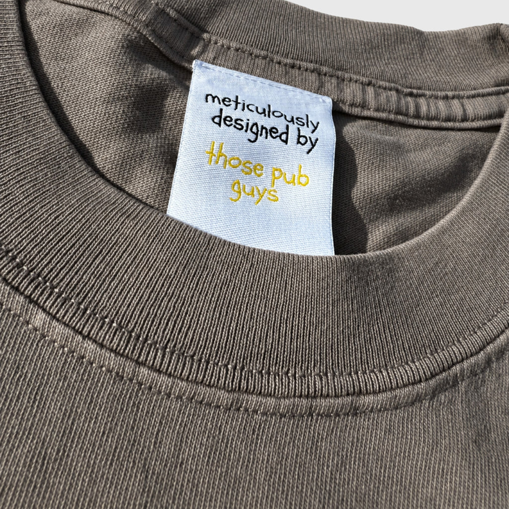 i like pub tee (charcoal grey)